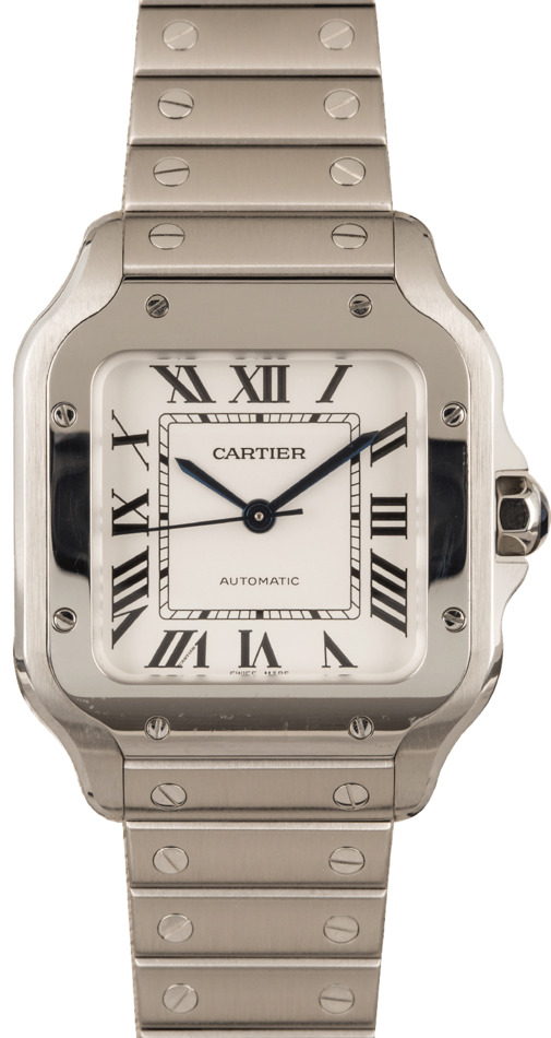 santos de cartier ladies watch