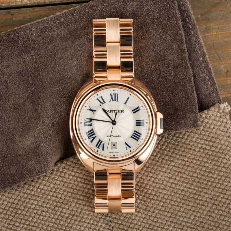 Cartier Cle De Cartier 18k Rose Gold