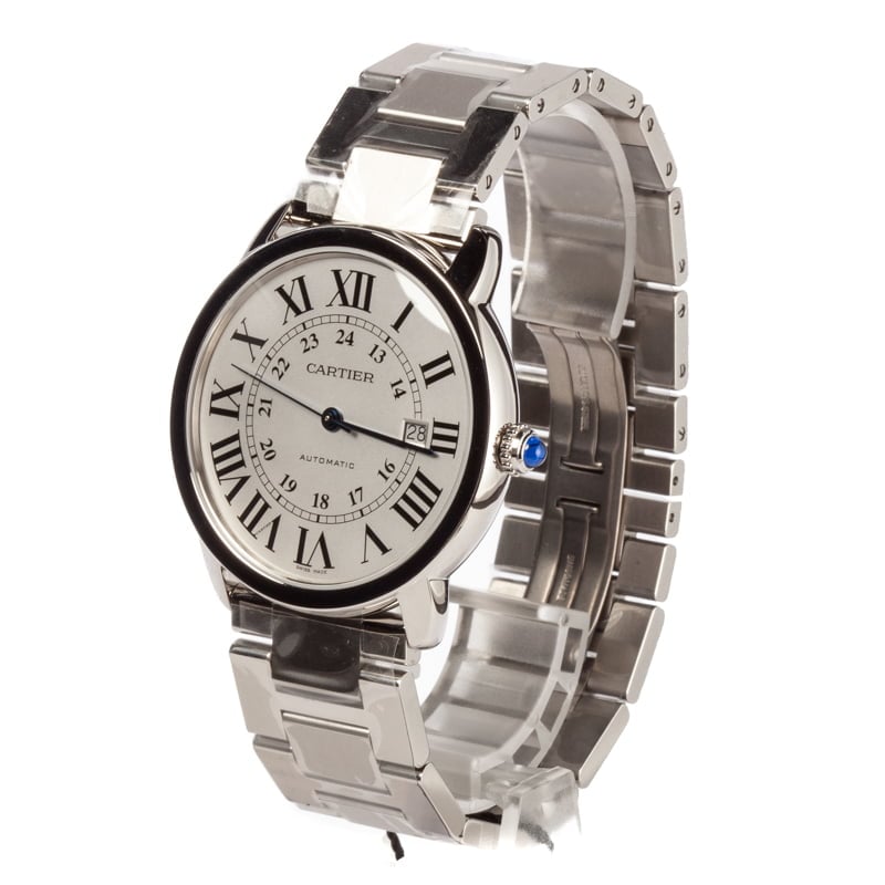 Buy Cartier Rondo Solo De Cartier W6701011 Bob s Watches Sku