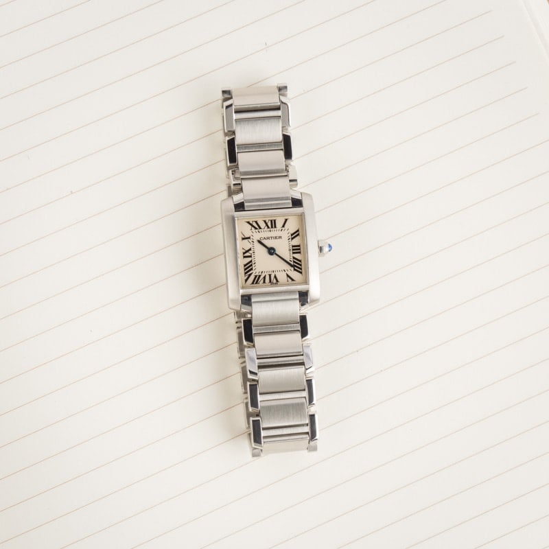 Pre-Owned Cartier Tank Francaise Stainless Steel