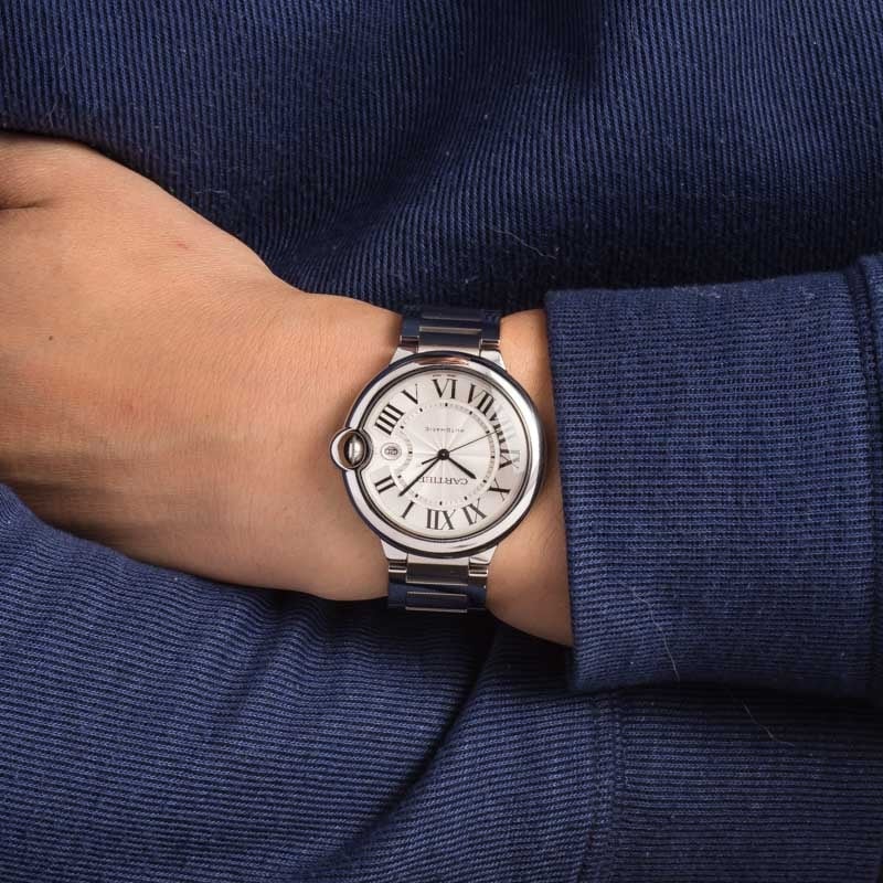 Used Cartier Ballon Bleu De Cartier Stainless Steel