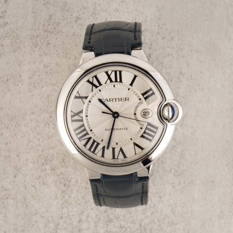 Cartier Men's Ballon Bleu Roman Dial