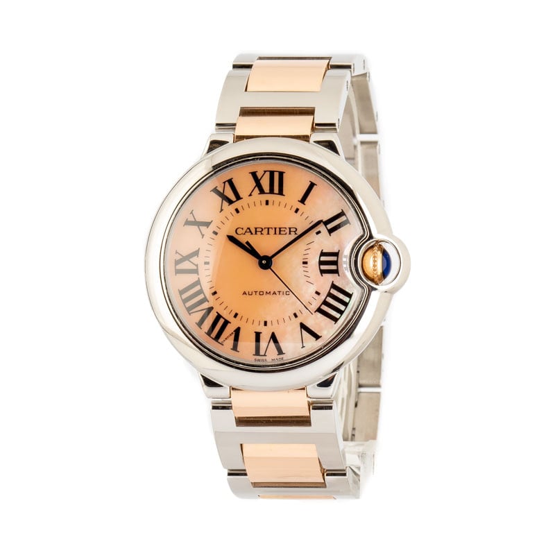 Pre-Owned Cartier Ballon Bleu De Cartier Roman Dial