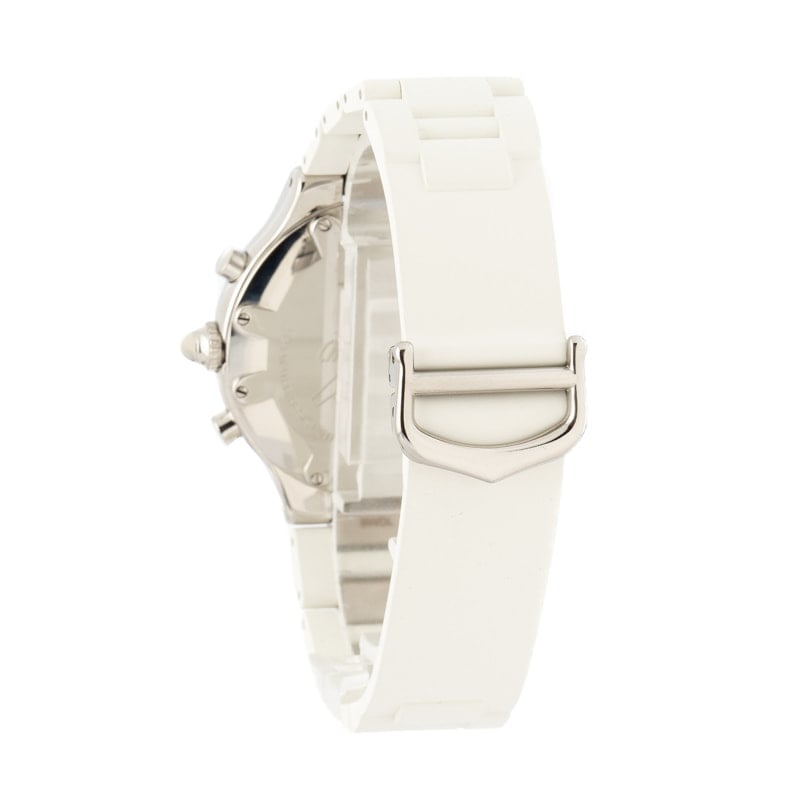 Cartier Must 21 Chronoscaph White Dial