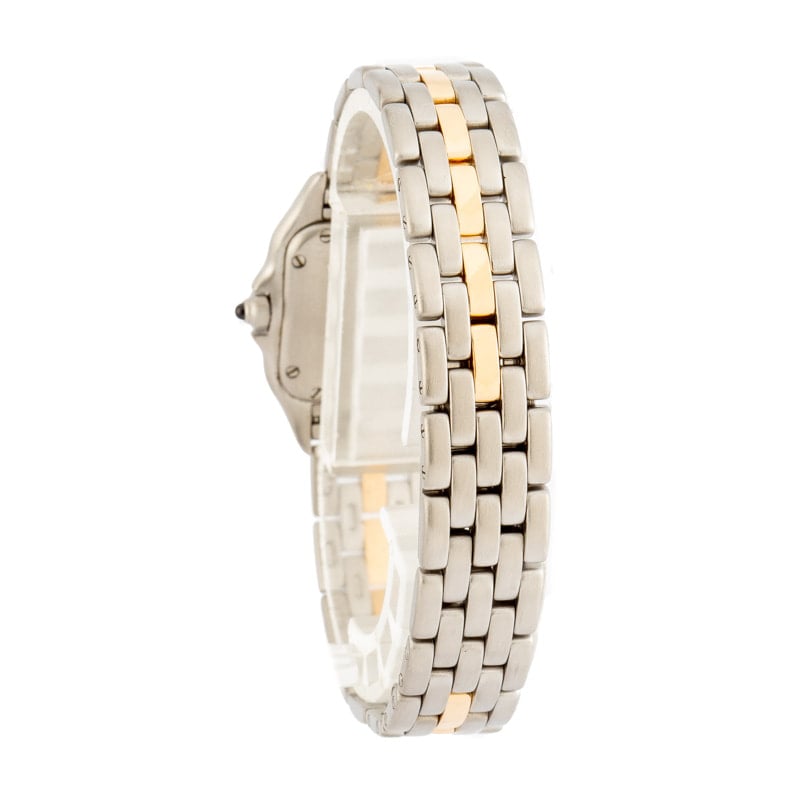 Cartier Panthere Stainless Steel & Yellow Gold