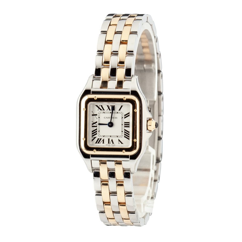 Panthere Small Model de Cartier Steel & Yellow Gold