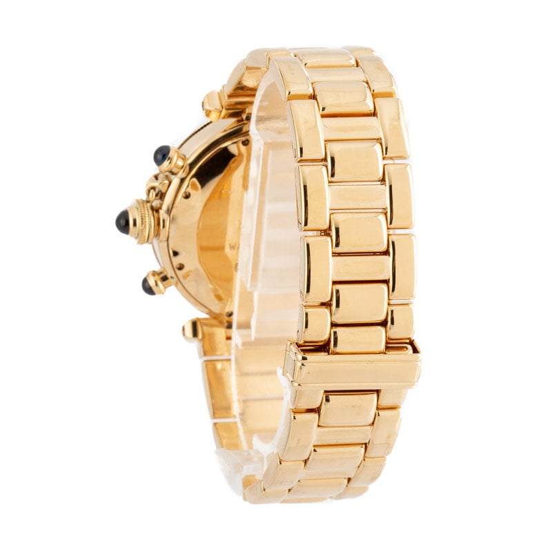 Cartier Pasha 38 Chronograph Yellow Gold