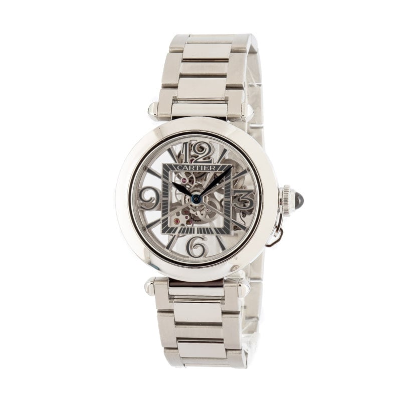 Pre-Owned Cartier Pasha Skeleton Dial