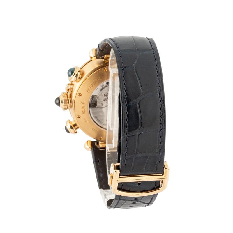 Pasha De Cartier 18k Yellow Gold