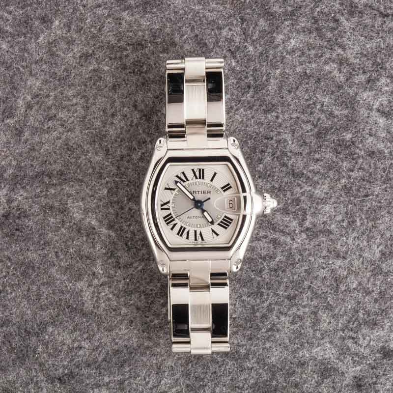 Cartier Roadster Roman Dial