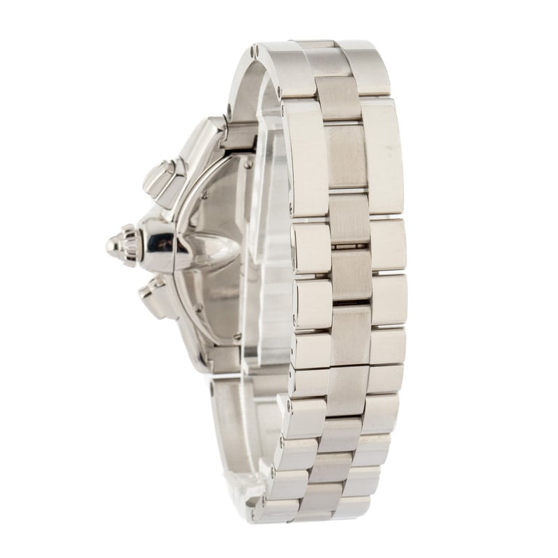 Cartier Roadster W62019X6 XL Stainless Steel Chronograph