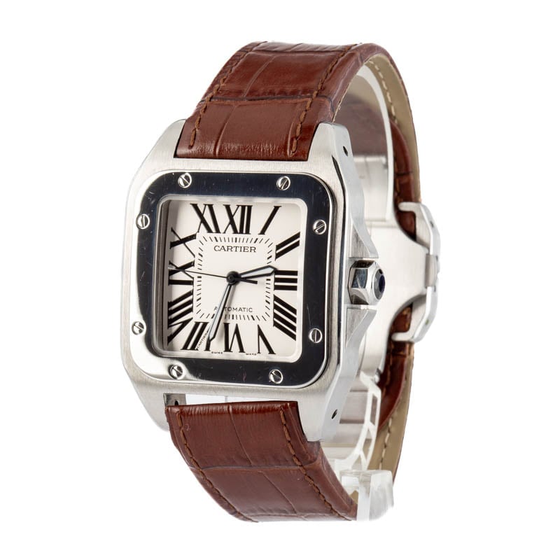 Cartier Santos 100 W20076X8 Stainless Steel