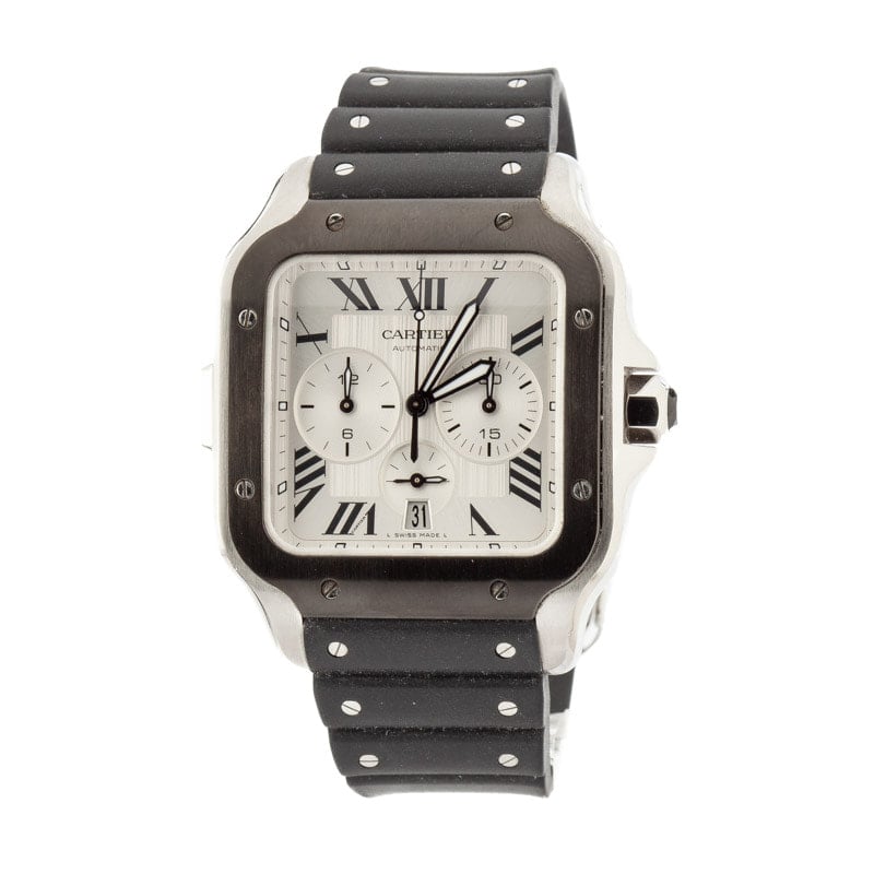 Cartier Santos De Cartier Chronograph Extra Large Model