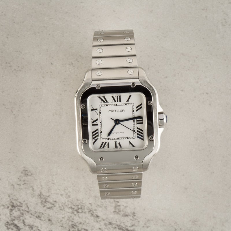 Santos Medium Model de Cartier Stainless Steel