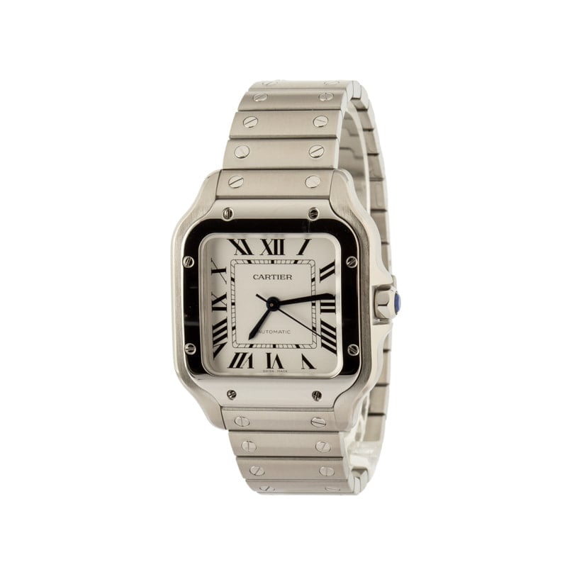 Santos Medium Model de Cartier Stainless Steel