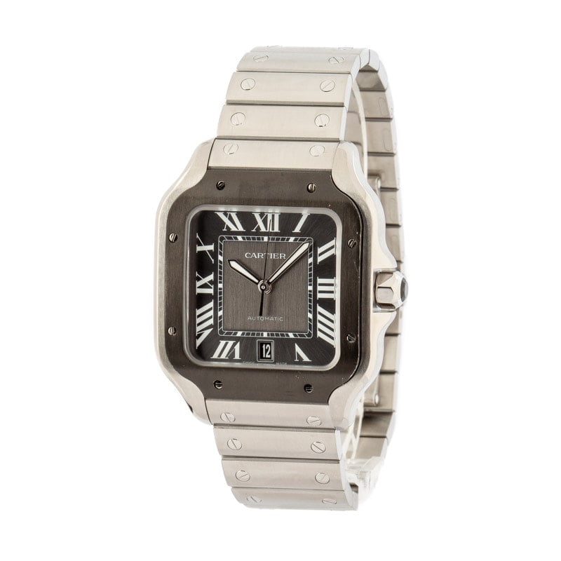 Cartier Santos De Cartier Stainless Steel Large Model