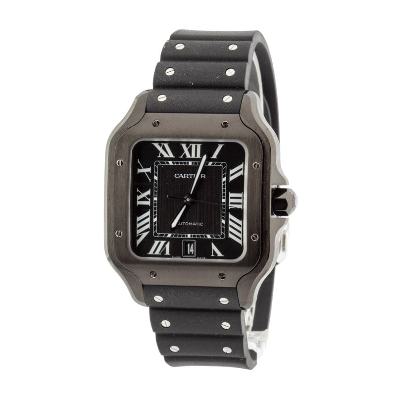 Santos De Cartier Watch Large ADLC Steel