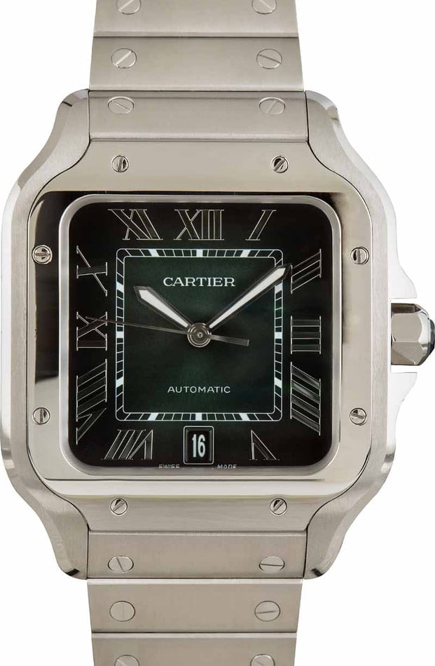 Used hotsell cartier santos