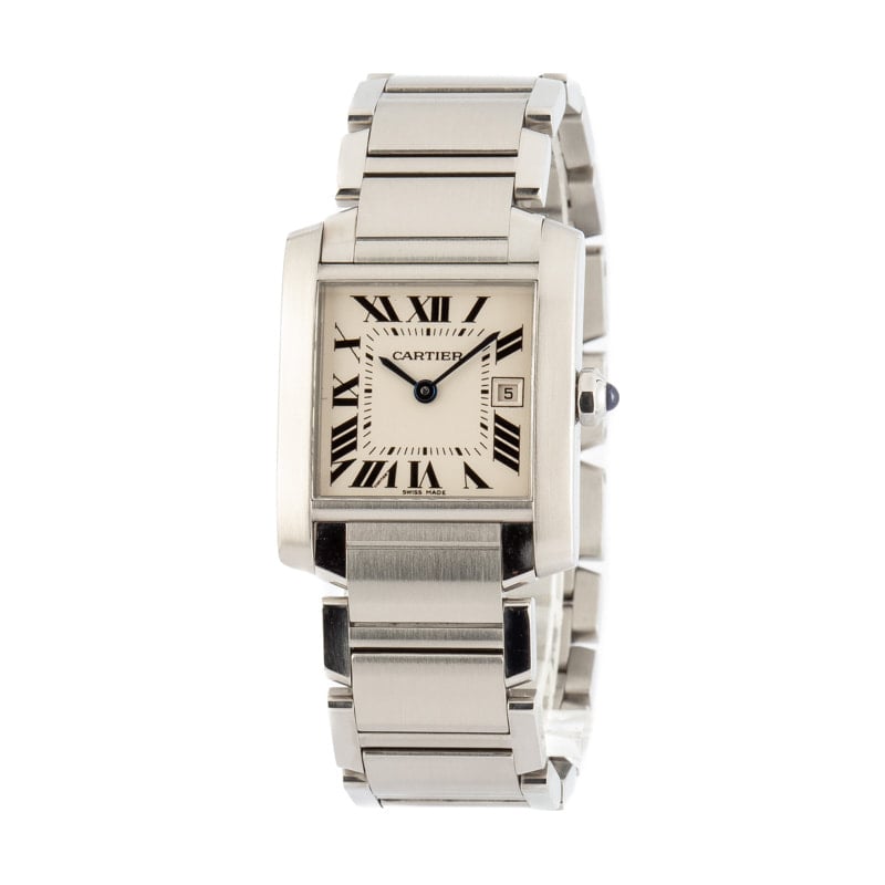 Cartier Tank Francaise Stainless Steel