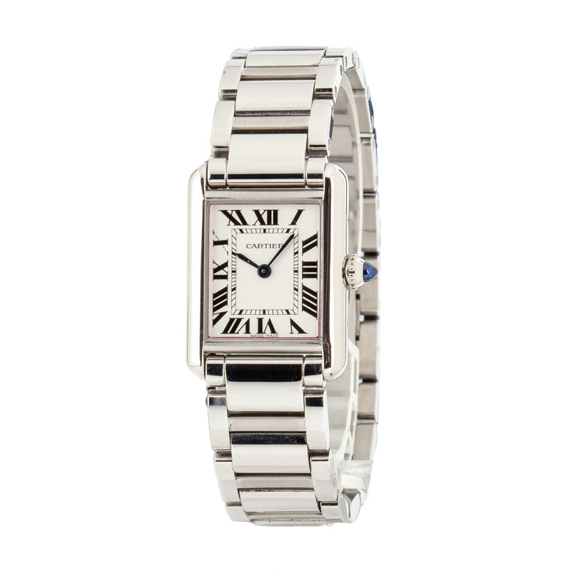 Cartier Tank Must Silver Dial Small Model