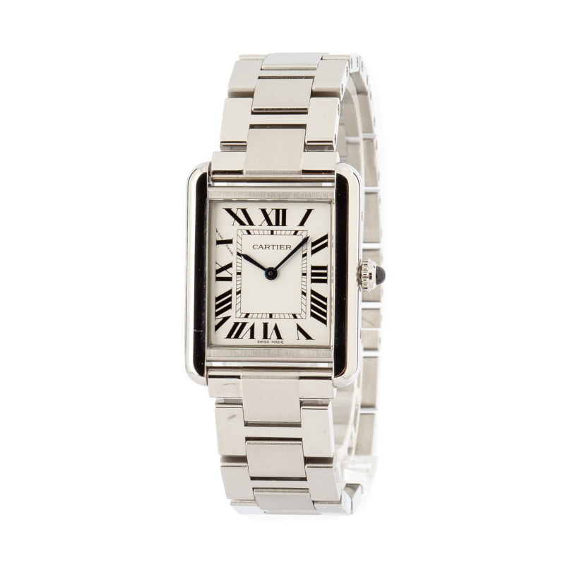 Cartier Tank Solo Roman Dial