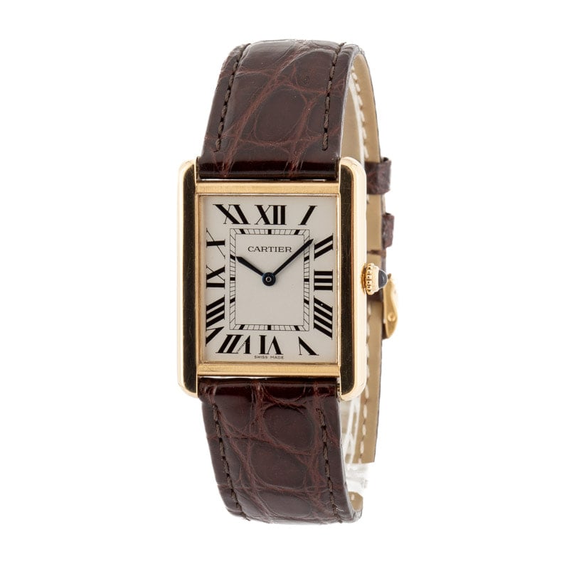 Cartier Tank Solo Large Yellow Gold