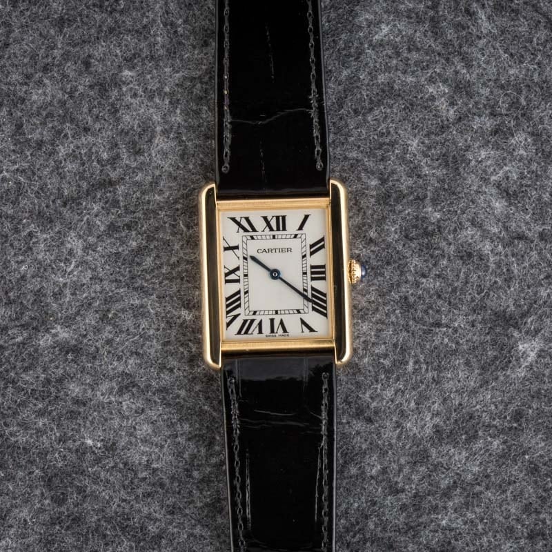 Cartier Tank Solo Yellow Gold