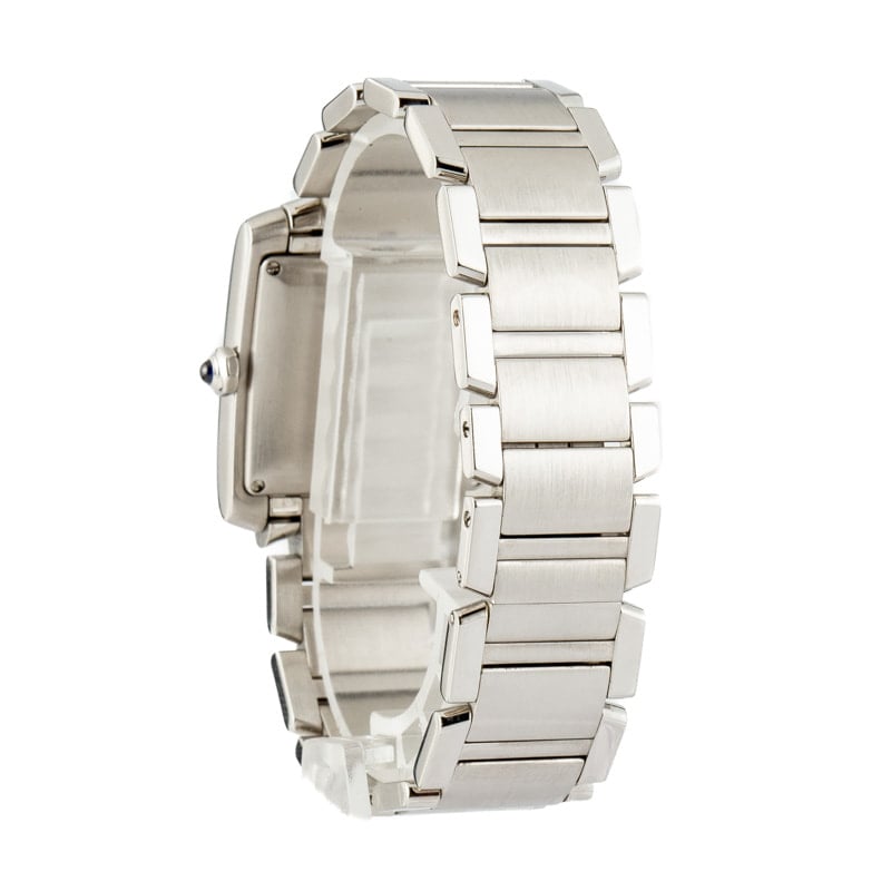 Used Cartier Tank Francaise Silver Dial