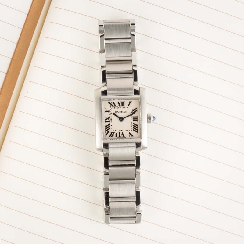 Ladies Pre-Owned Cartier Tank Francaise