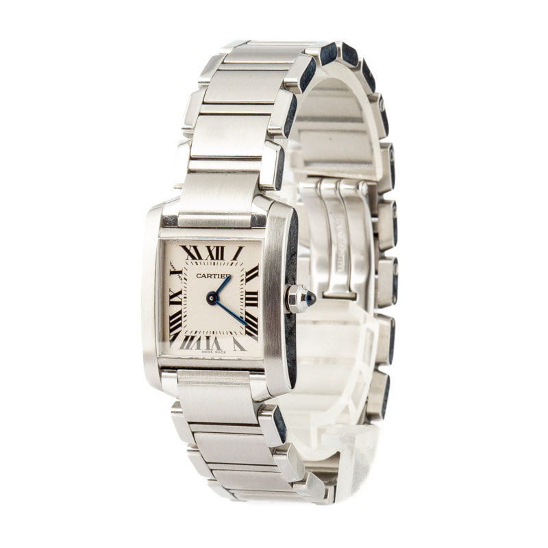 Used Cartier Tank Francaise Roman