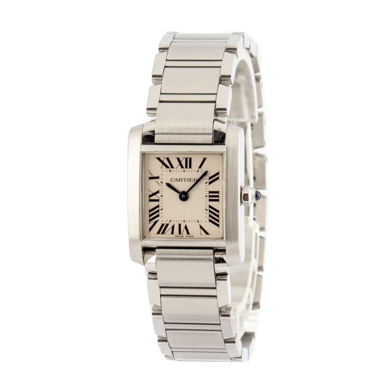 Used Cartier Tank Francaise Silver