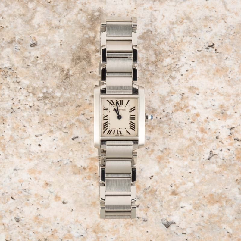 Used Cartier Tank Francaise Silver