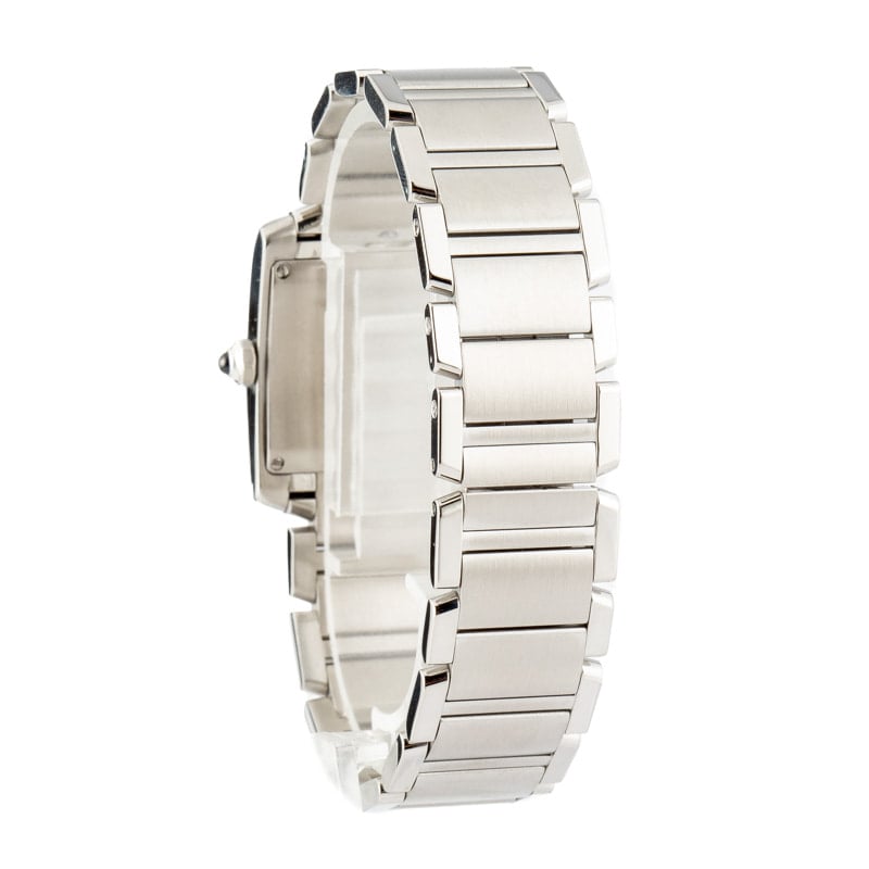 Cartier Tank Francaise Stainless Steel Mid Size