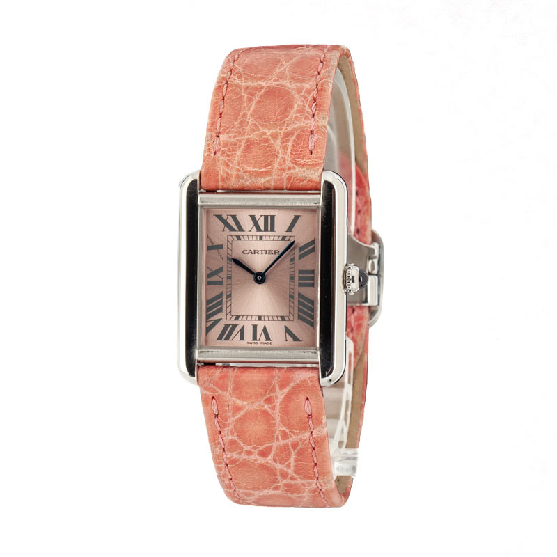 Cartier Tank Solo Pink Dial