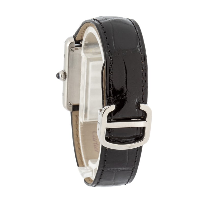 Cartier Tank Solo Small Model Leather Band