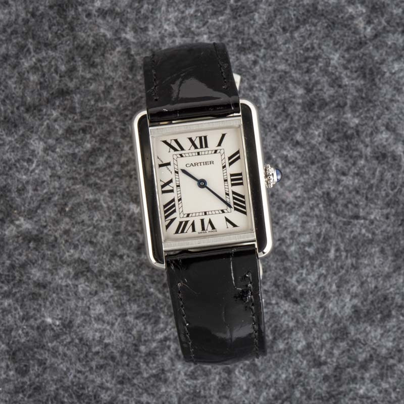 Cartier Tank Solo Small Model Leather Band