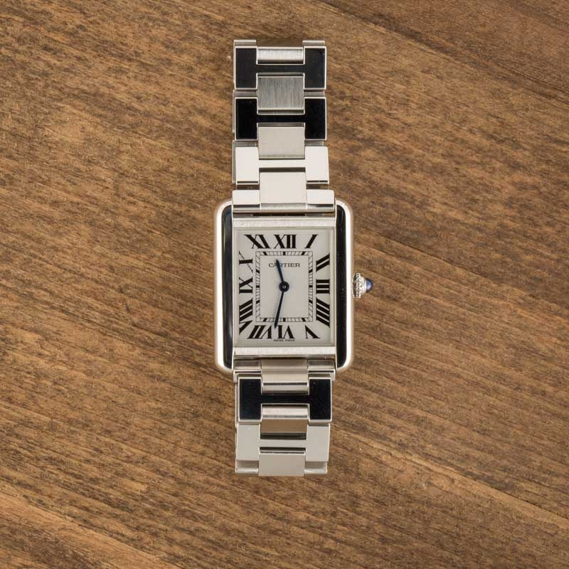 Cartier Tank Solo Stainless Steel Small Model