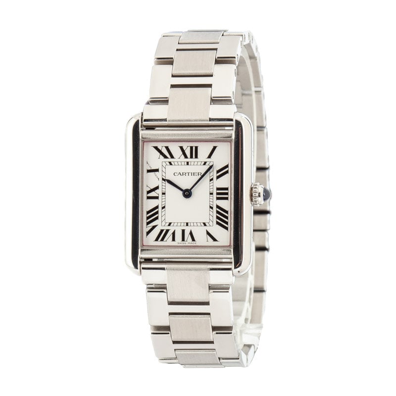 Cartier Tank Solo Small Model Silver Dial