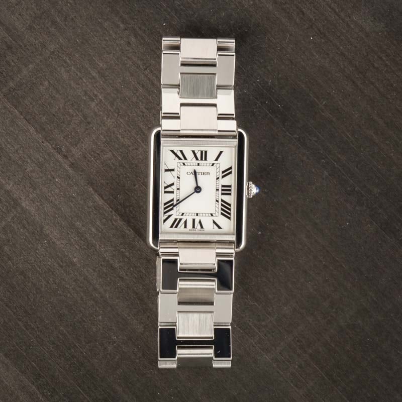 Cartier Tank Solo Large Stainless Steel