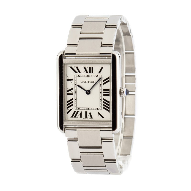 Cartier Tank Solo Large Stainless Steel