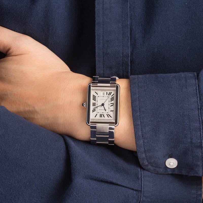 Cartier Tank Solo XL Roman Dial