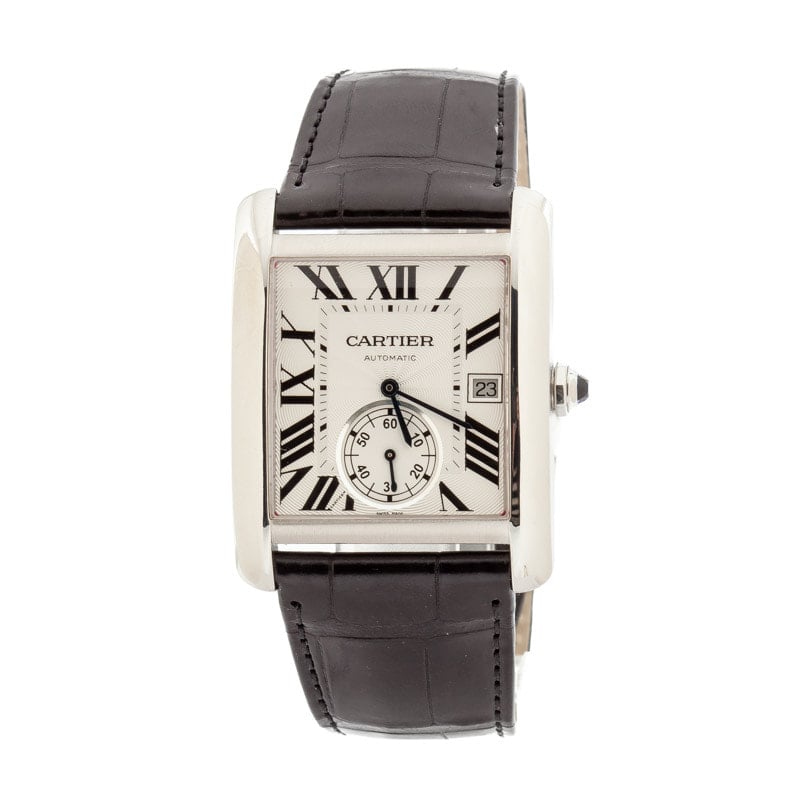 Cartier Tank MC Watch Stainless Steel