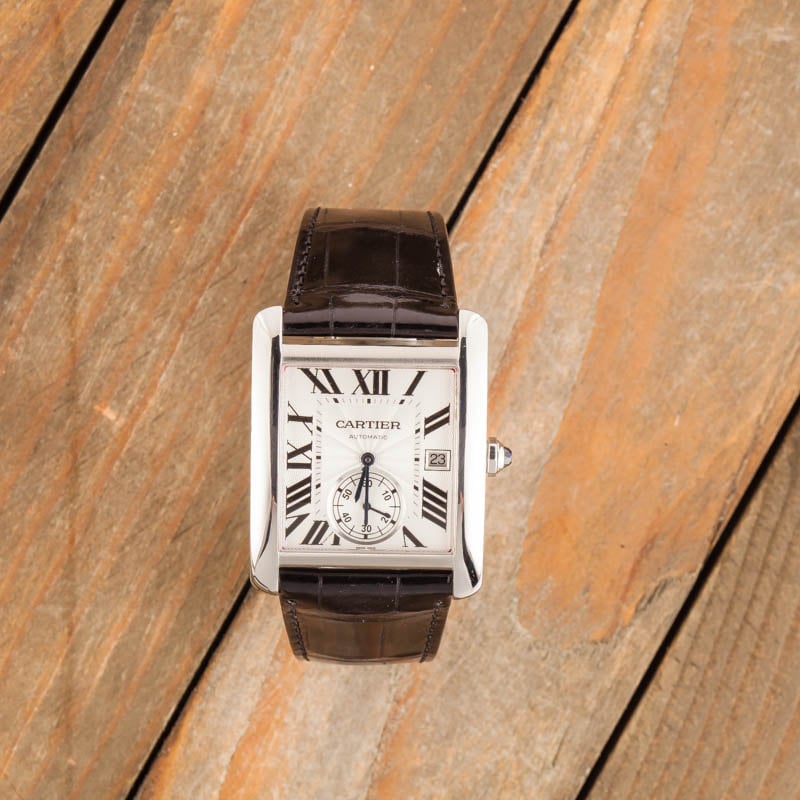 Cartier Tank MC Watch Stainless Steel