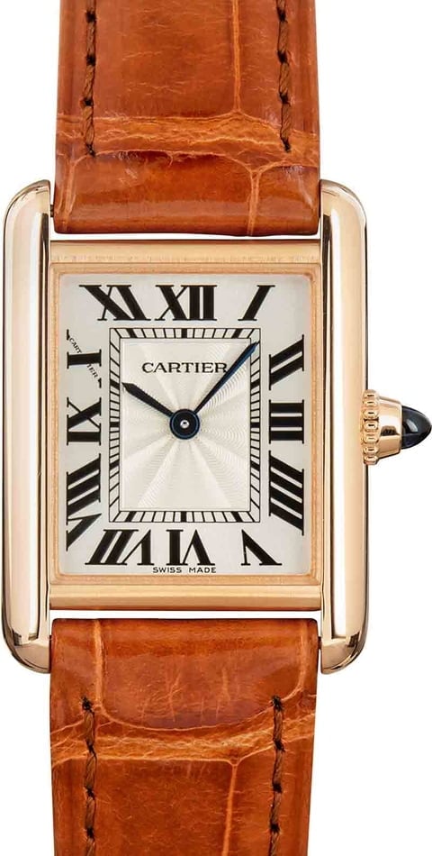 Cartier Tank Louis 22mm 18K Yellow Gold Men's Watch