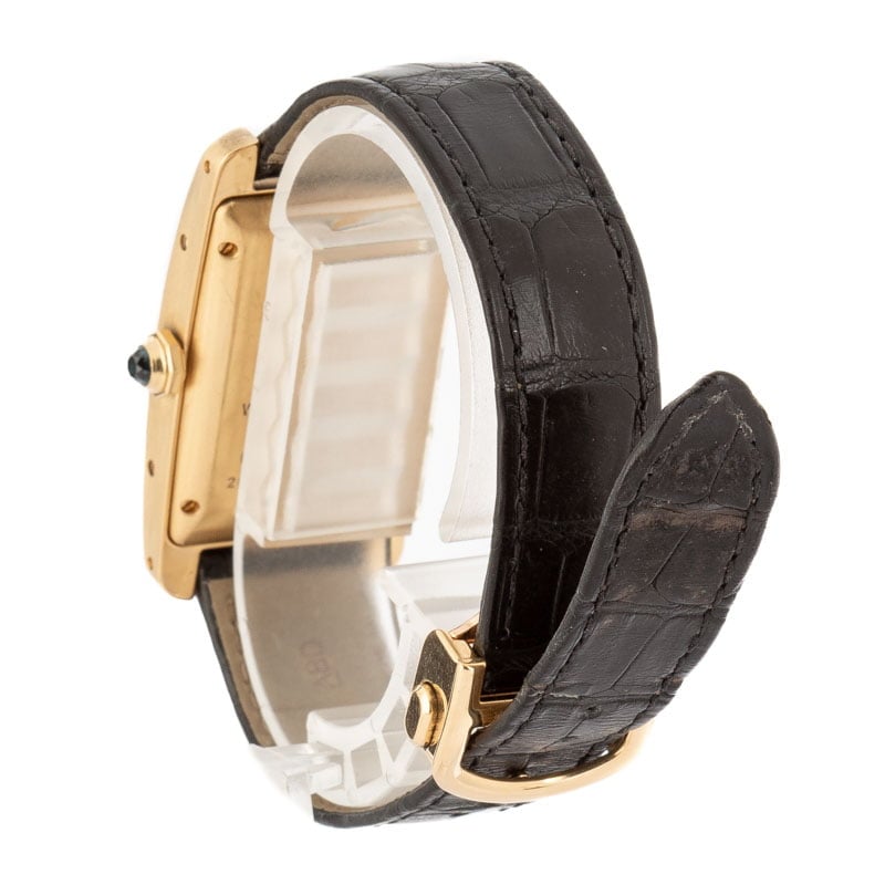 Cartier Tank Americaine 18k Yellow Gold