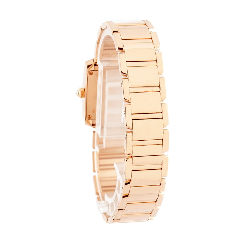 Cartier Tank Francaise Watch 18k Rose Gold