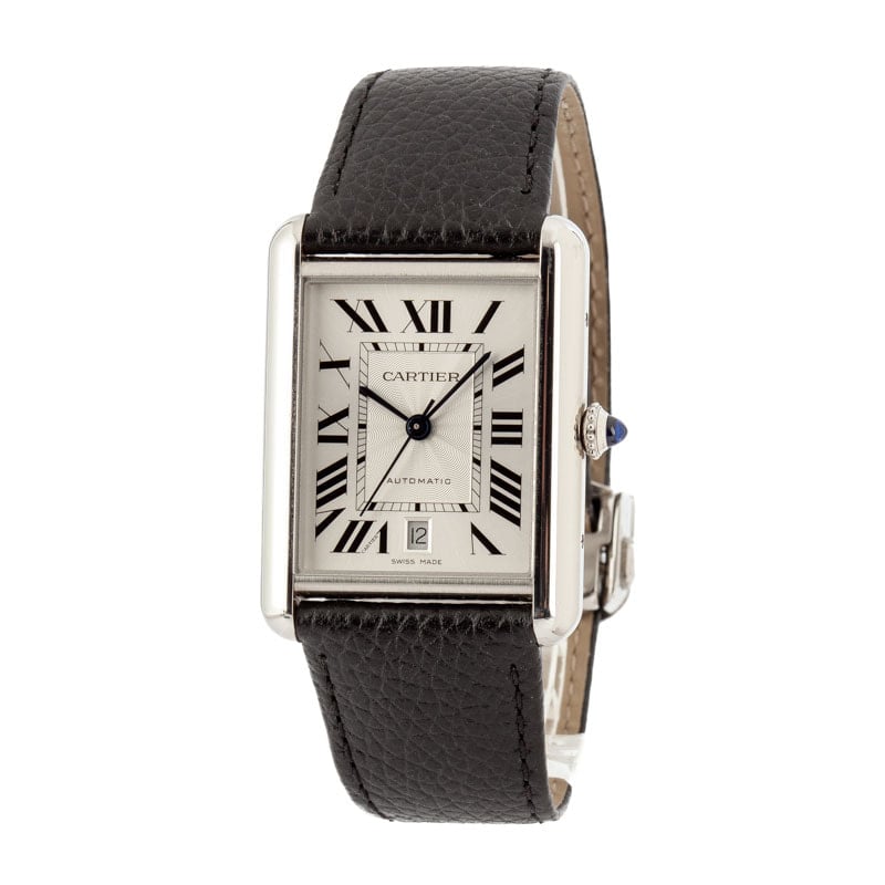 Cartier Tank Must Watch Stainless Steel Extra Large Model