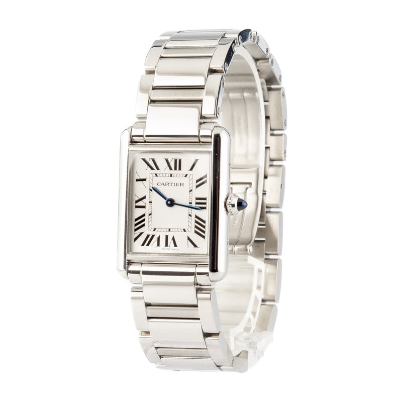 Used Cartier Tank Must Watch Large Model