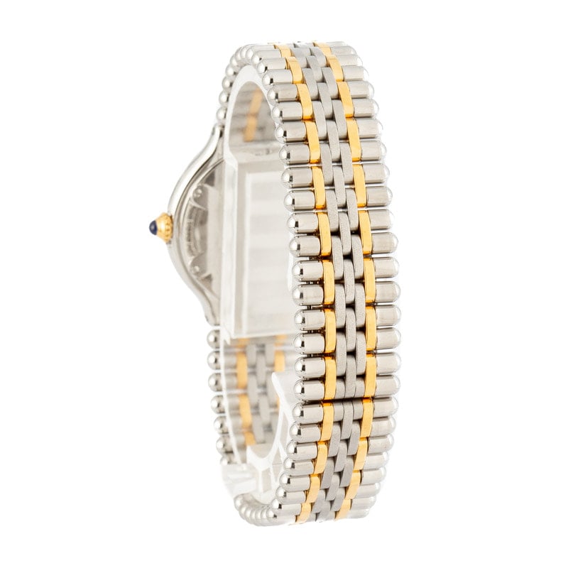 Ladies Must De Cartier 21 Steel & Yellow Gold