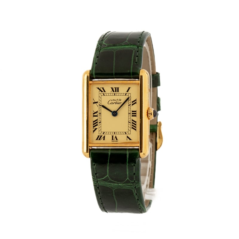 Must de Cartier Roman Dial